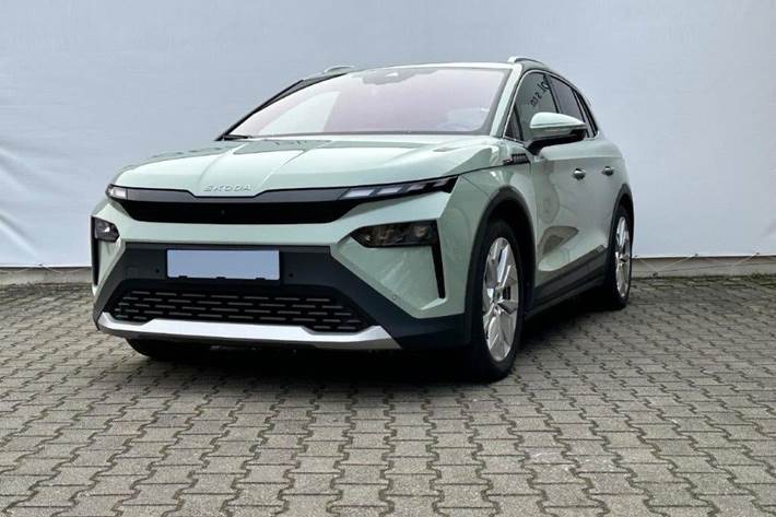 Grøn Skoda Elroq fra 2025