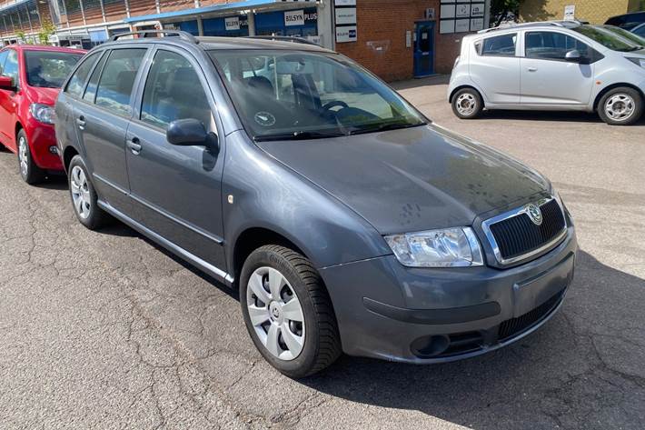 undefined Skoda Fabia fra 2007 set udefra