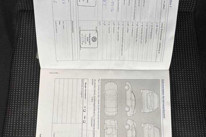 Hvid VW UP! fra 2016