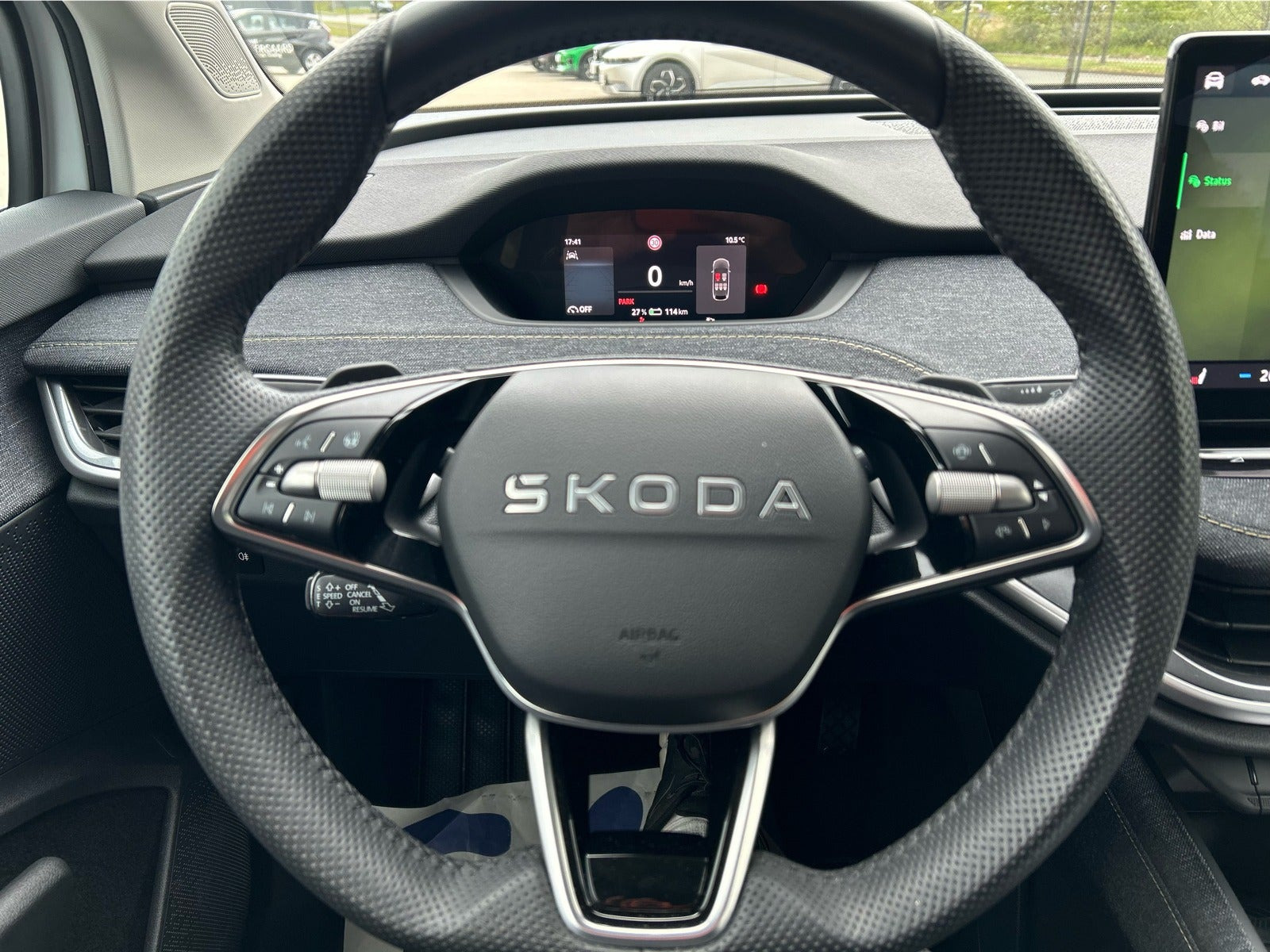 Hvid Skoda Elroq fra 2025