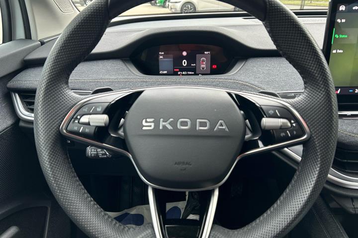 Hvid Skoda Elroq fra 2025