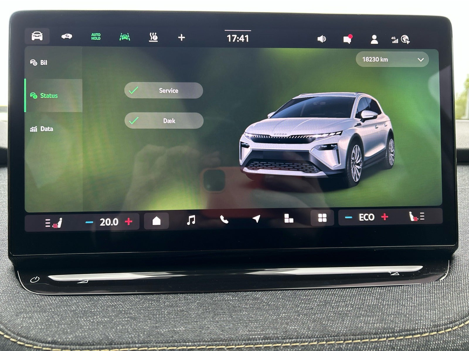 Hvid Skoda Elroq fra 2025