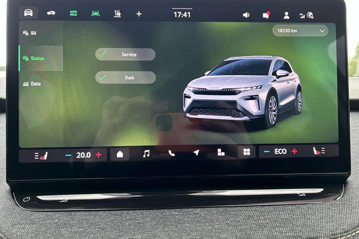 Hvid Skoda Elroq fra 2025