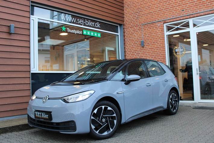 Grå VW ID.3 fra 2023