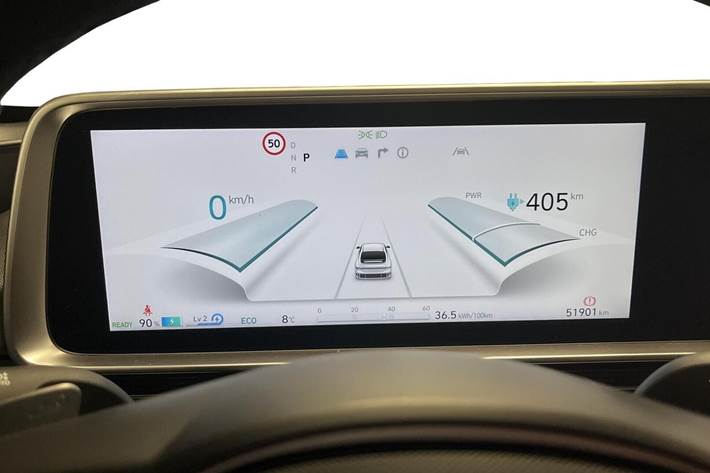 Hvid Hyundai Ioniq 6 fra 2023