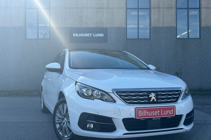 Hvid Peugeot 308 fra 2019