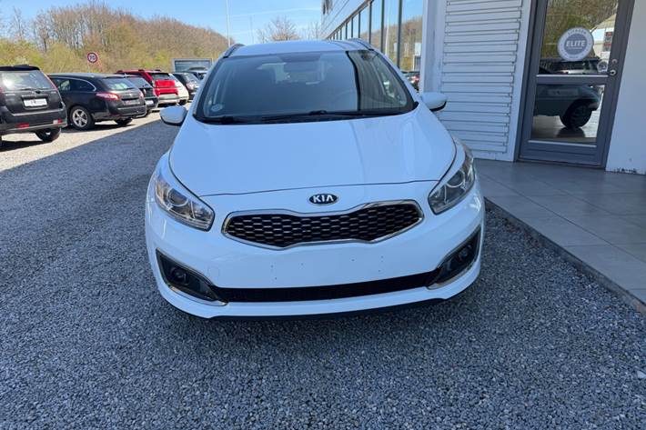 Hvid Kia Ceed fra 2017