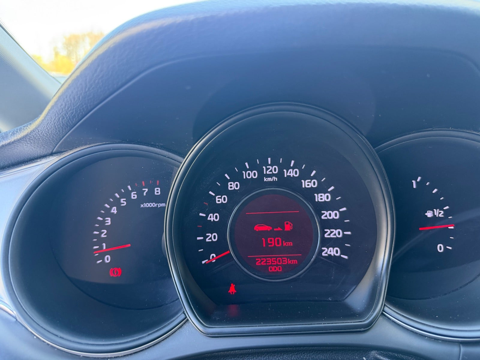 Hvid Kia Ceed fra 2017
