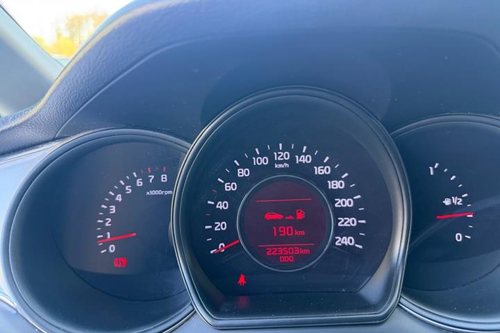 Hvid Kia Ceed fra 2017