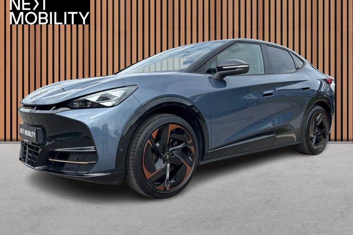 Blå Cupra Tavascan fra 2025
