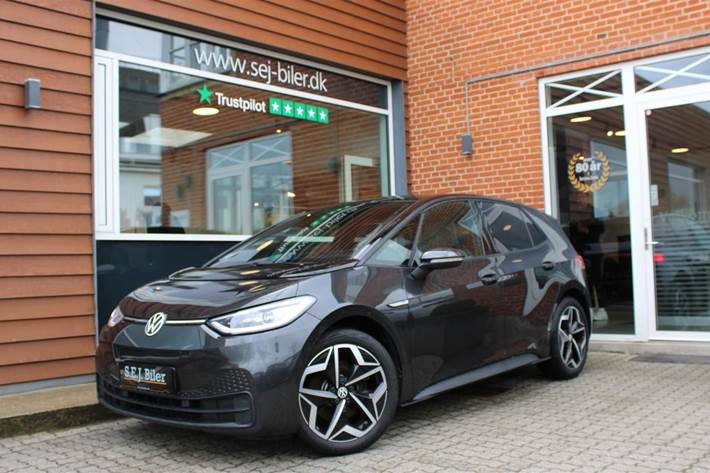 Grå VW ID.3 fra 2021