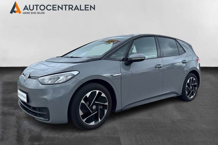 Grå VW ID.3 fra 2023