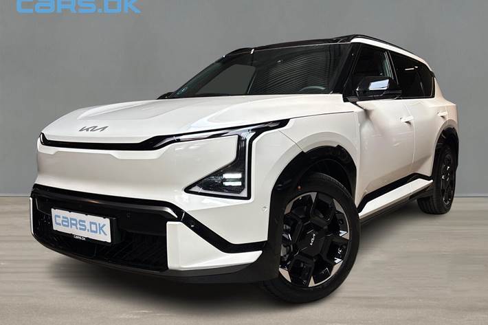 Hvid Kia EV5 fra 2026 set udefra