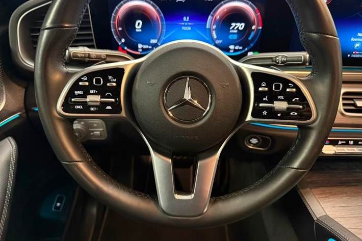 Hvid Mercedes GLE350 de fra 2022