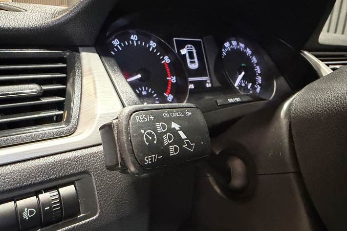 Sort Skoda Rapid fra 2017