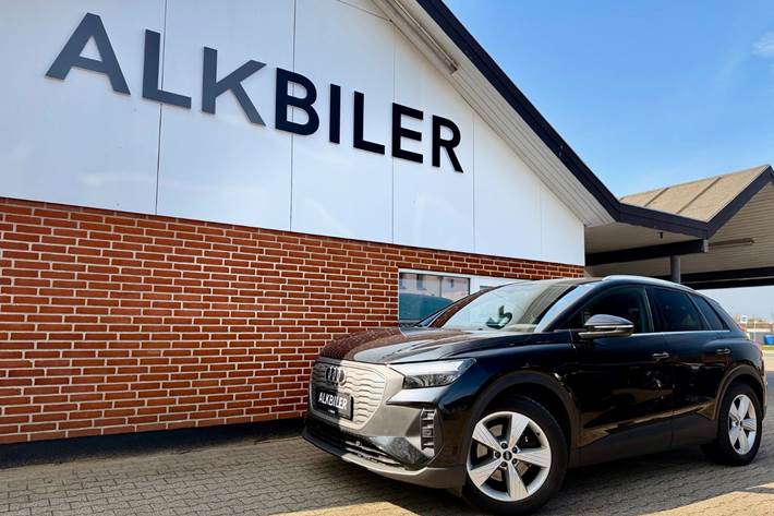 Sort Audi Q4 e-tron fra 2021