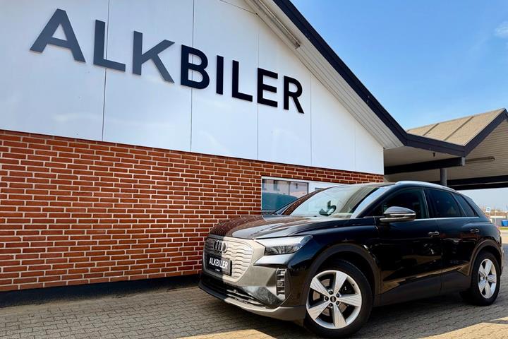 Sort Audi Q4 e-tron fra 2021