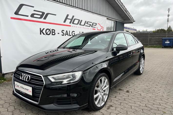 Sort Audi A3 fra 2018