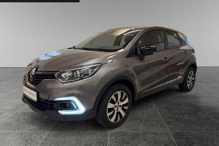 Grå Renault Captur fra 2017
