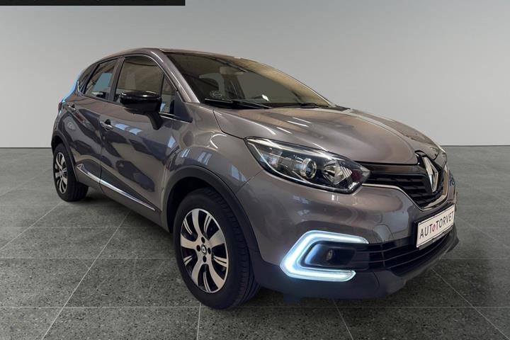 Grå Renault Captur fra 2017
