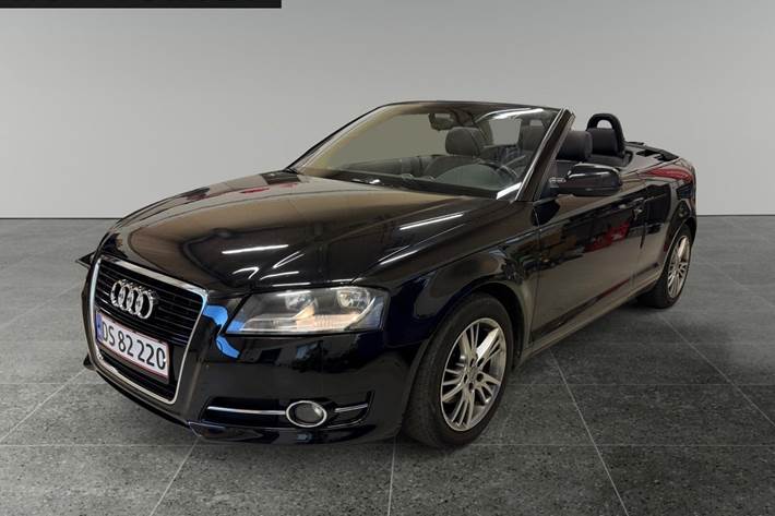 Sort Audi A3 fra 2011