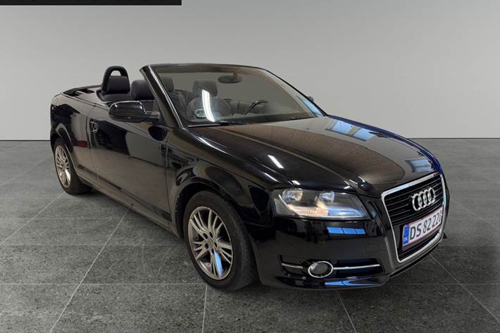 Sort Audi A3 fra 2011