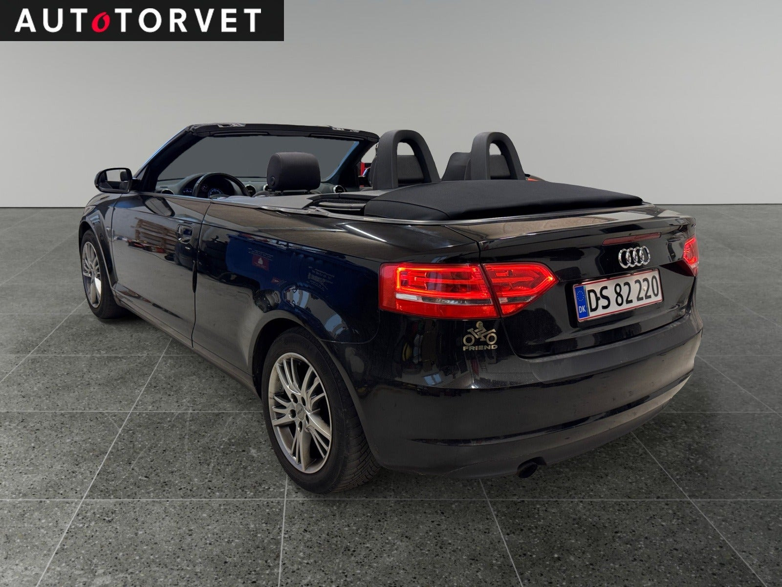 Sort Audi A3 fra 2011