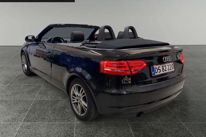 Sort Audi A3 fra 2011