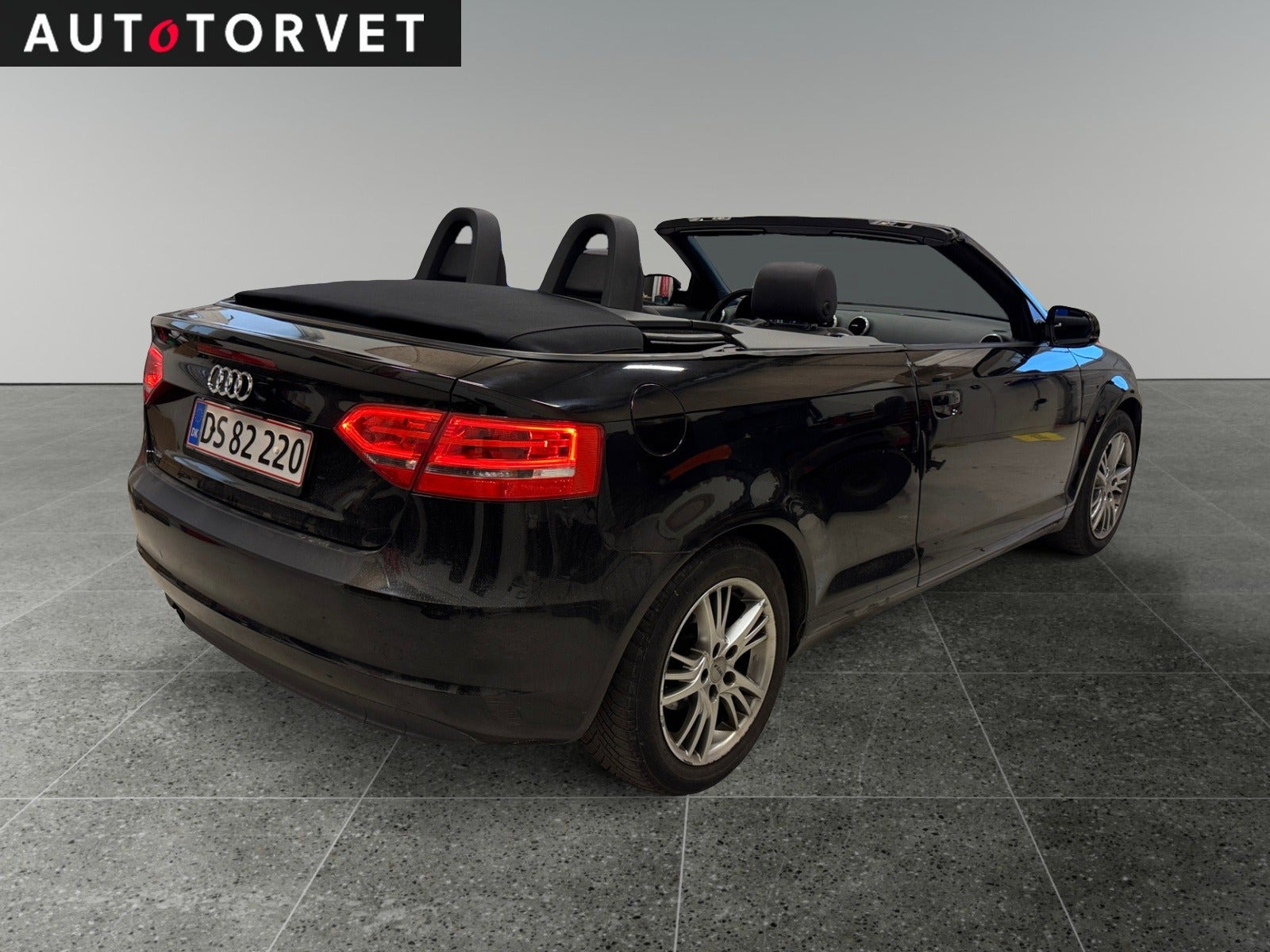 Sort Audi A3 fra 2011