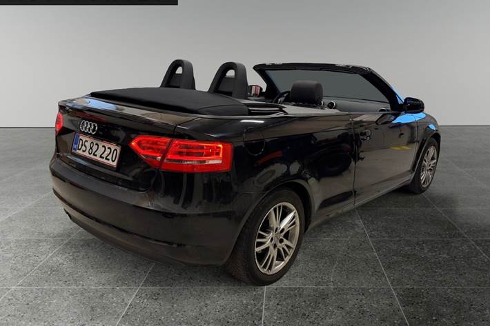 Sort Audi A3 fra 2011