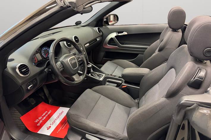 Sort Audi A3 fra 2011