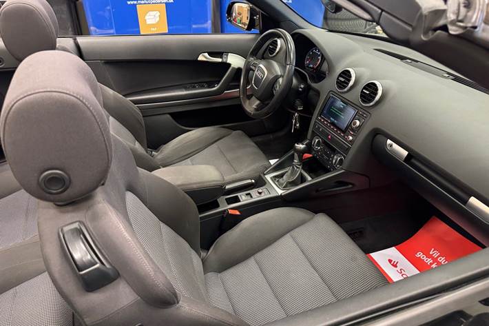 Sort Audi A3 fra 2011