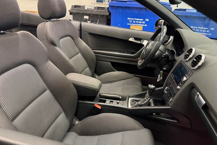 Sort Audi A3 fra 2011