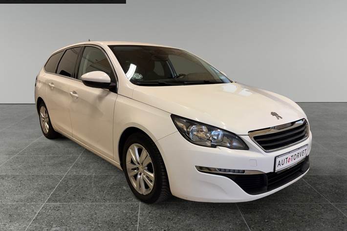Hvid Peugeot 308 fra 2015