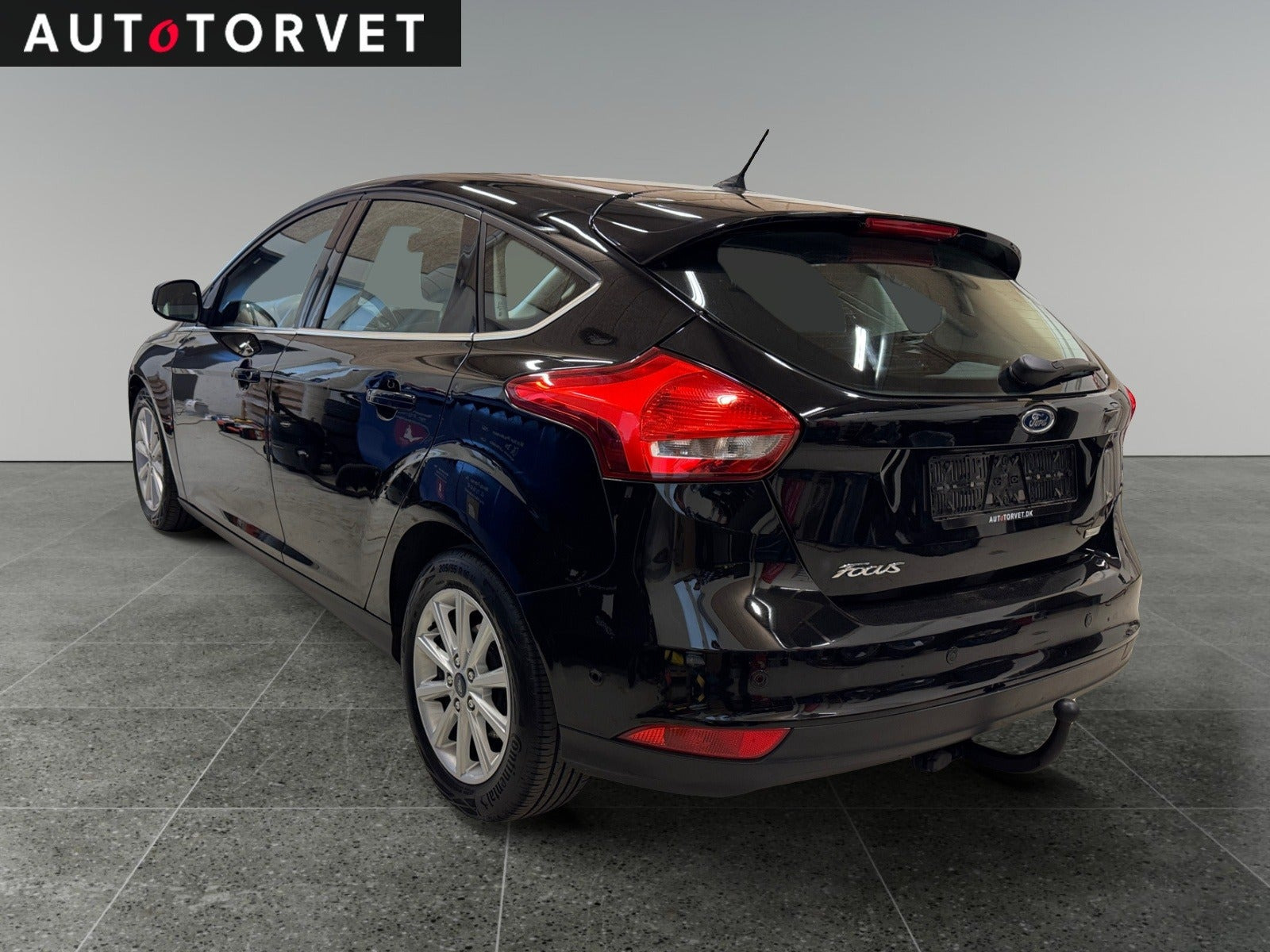 Sort Ford Focus fra 2015