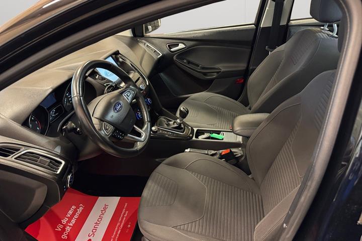Sort Ford Focus fra 2015