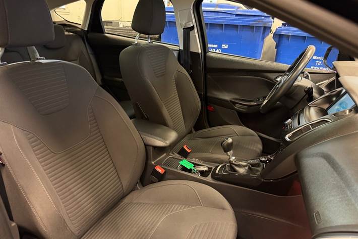 Sort Ford Focus fra 2015