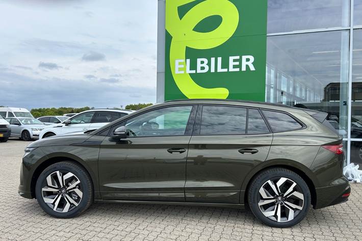 Grøn Skoda Enyaq fra 2026