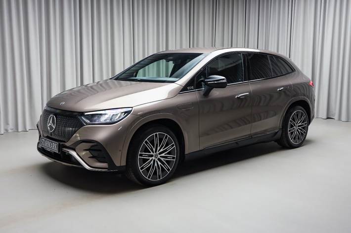 Brun Mercedes EQE350 SUV fra 2025