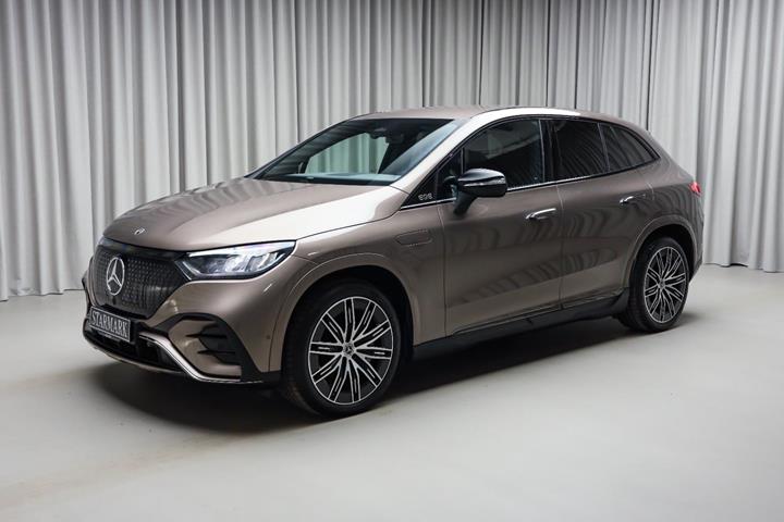 Brun Mercedes EQE350 SUV fra 2025