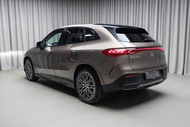 Brun Mercedes EQE350 SUV fra 2025