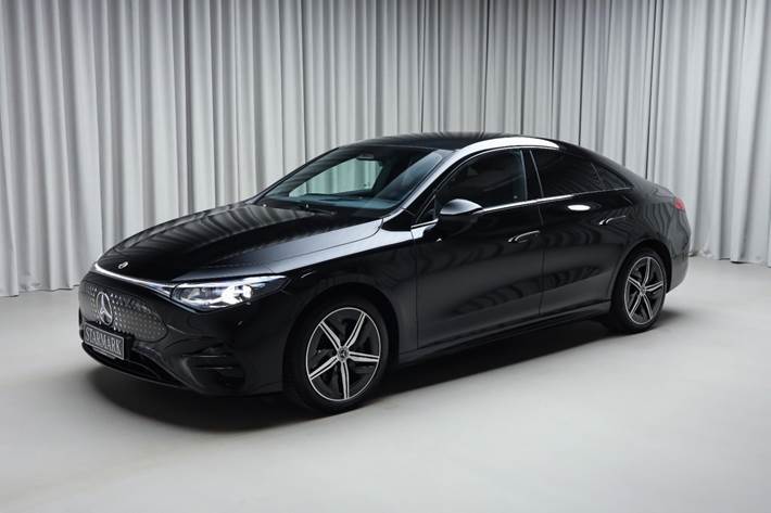 Sort Mercedes CLA250+ fra 2025