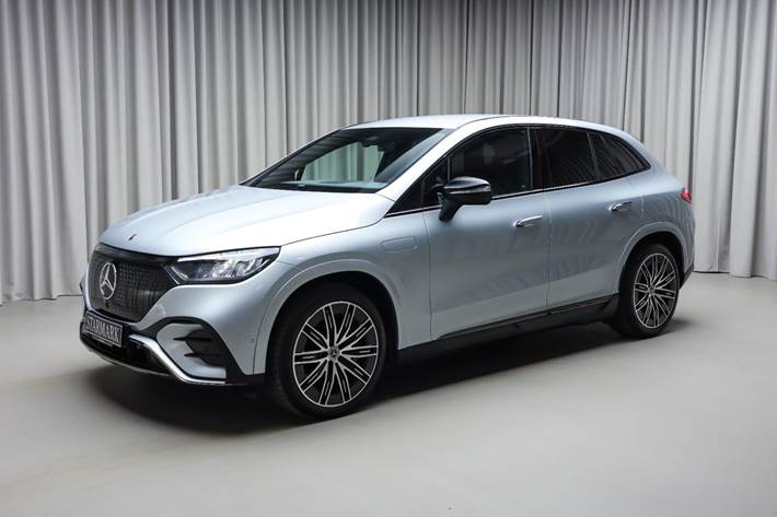 Sølv Mercedes EQE350 SUV fra 2025