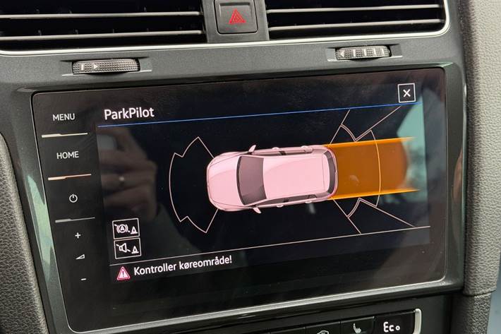 Sølv VW e-Golf VII fra 2020