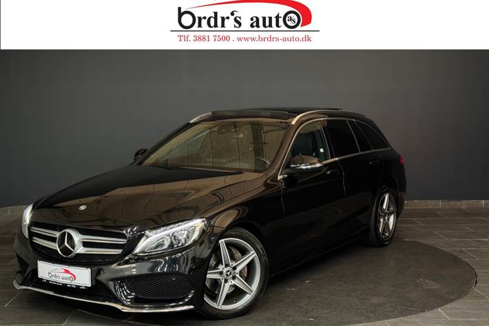 Sort Mercedes C220 d fra 2017