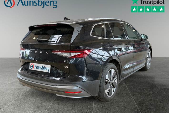 Sort Skoda Enyaq fra 2023