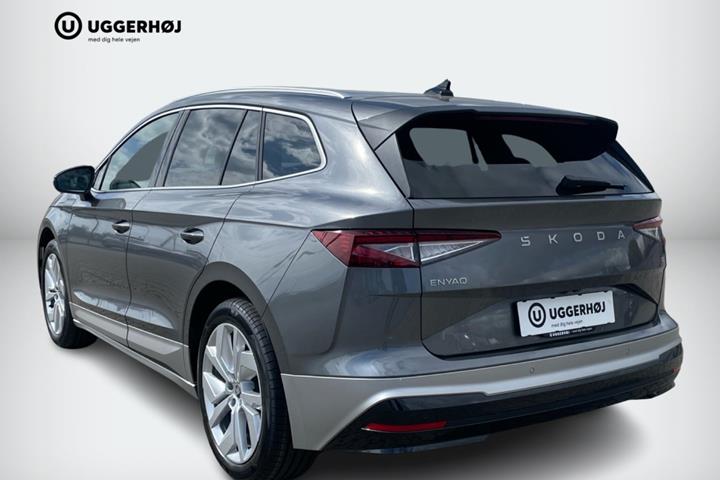 Grå Skoda Enyaq fra 2026