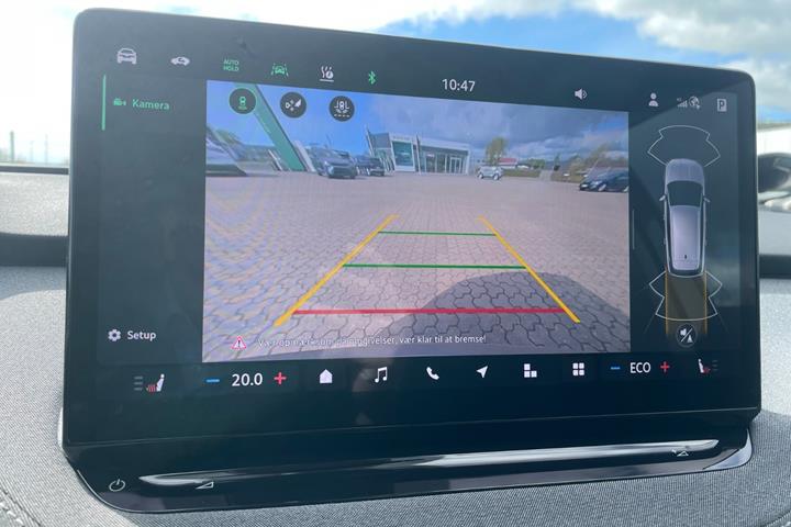 Grå Skoda Enyaq fra 2026