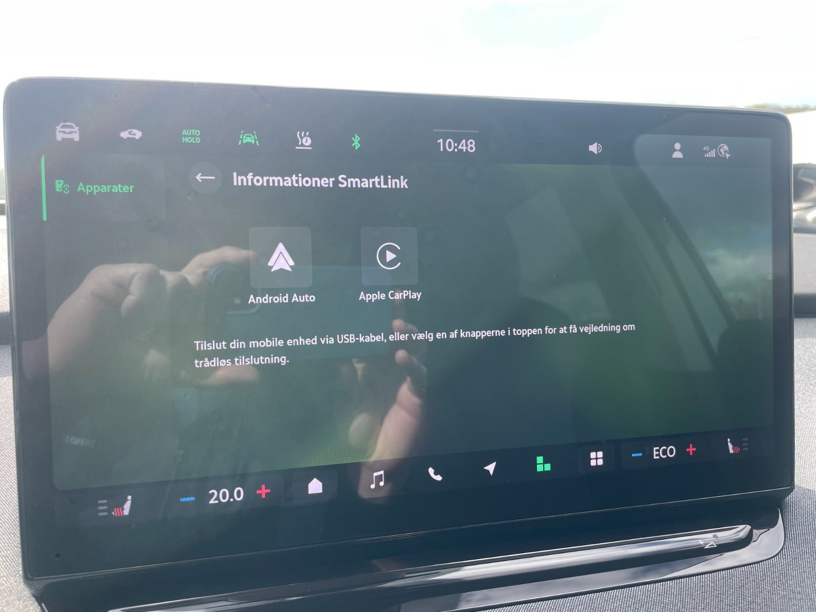 Grå Skoda Enyaq fra 2026