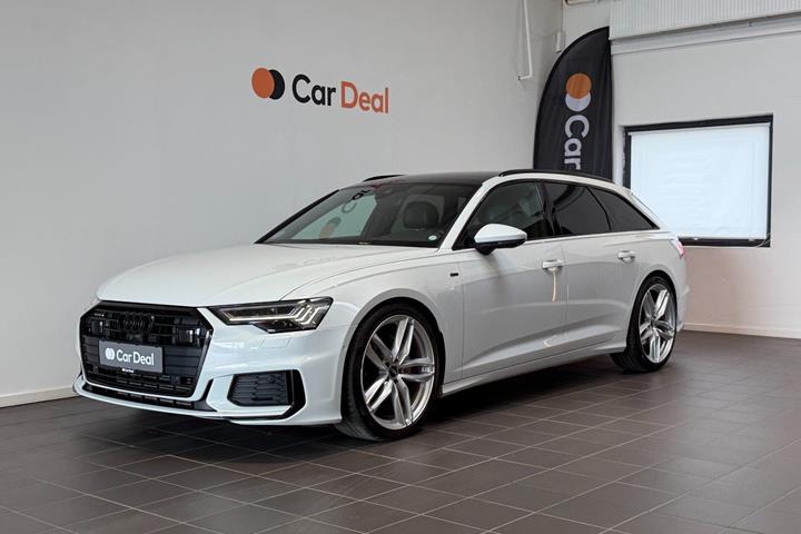 Hvid Audi A6 fra 2019